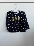 New with Tags Girls Gap Long Sleeve 12-18 Month