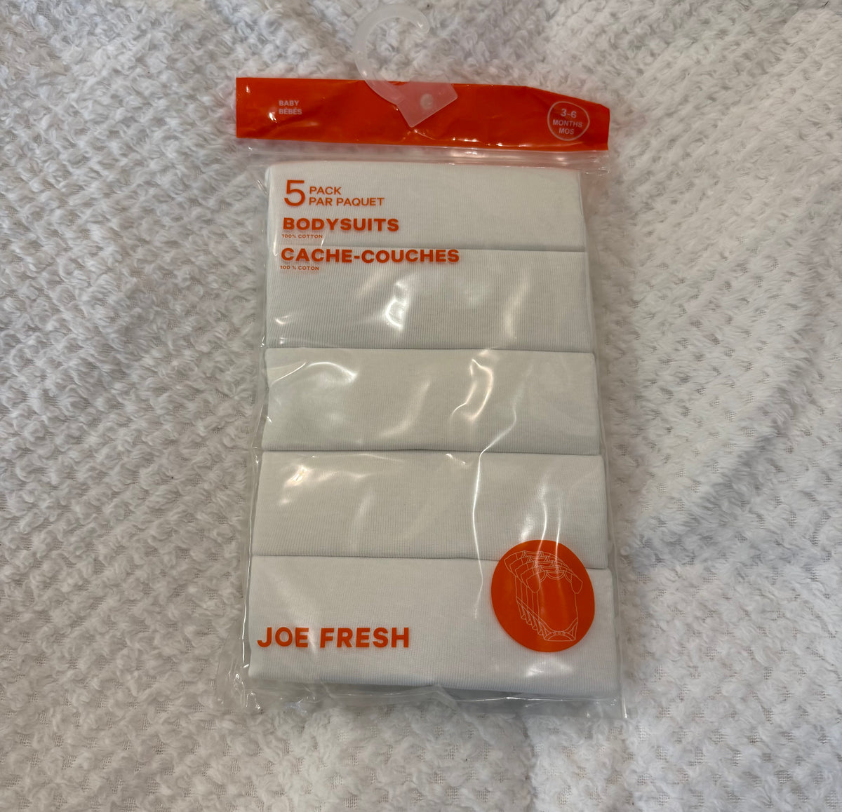 Joe Fresh Bodysuits 3-6 Month